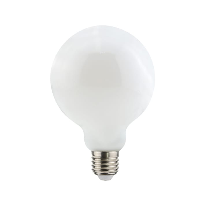 Airam Filament LED-globi 95mm valonlähde, opal, himmennettävä e27, 9w Airam