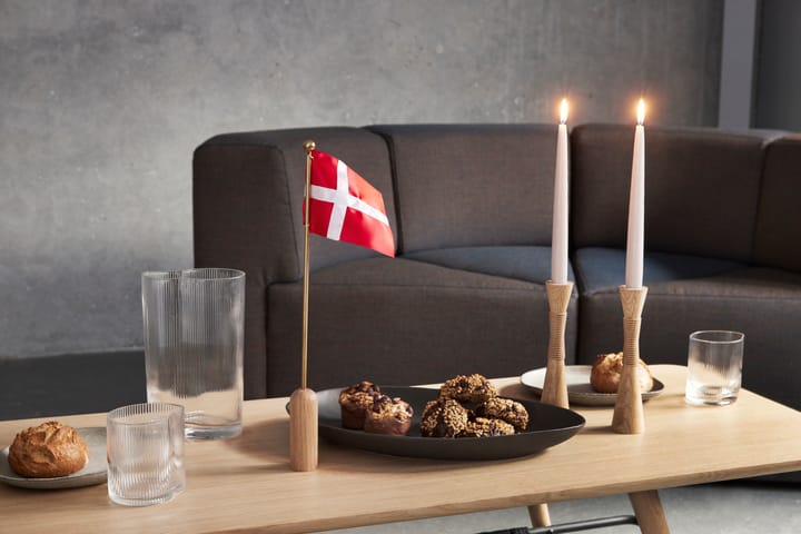 Celebrating Denmark pöytälippu 40 cm, Oak-brass Andersen Furniture