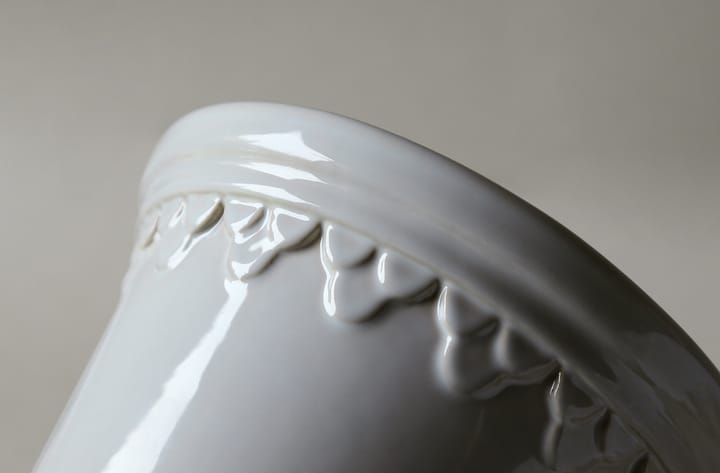 Copenhagen ruukku lasitettu Ø16 cm, Mineral White Bergs Potter