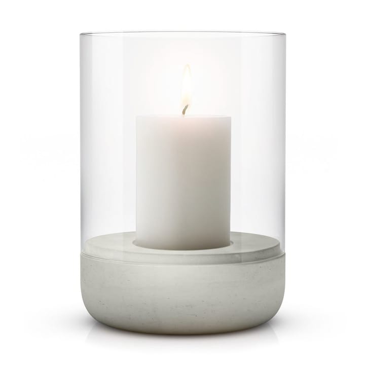 Calma kynttilälyhty pöytäkynttilällä Ø 15 cm - Light grey - Blomus