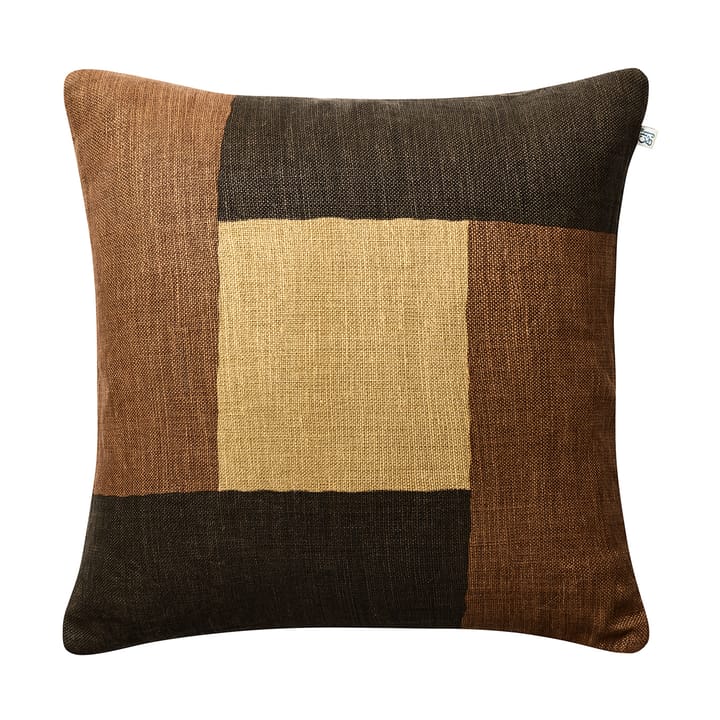 Halo tyynynpäällinen 50 x 50 cm, Dark Brown-Taupe-Khaki Chhatwal & Jonsson