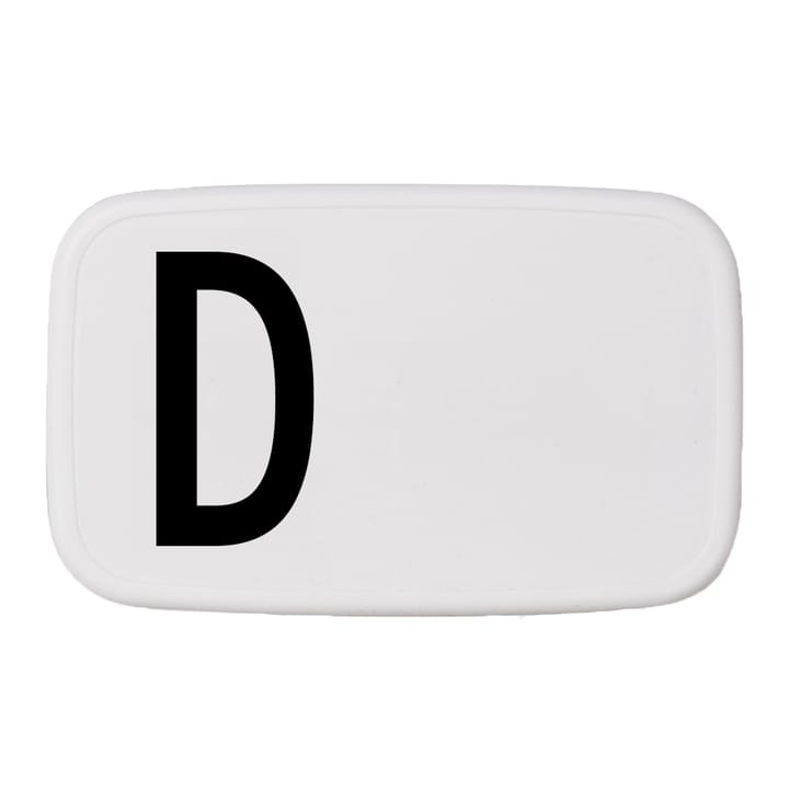 Design Letters lounaslaatikko, D Design Letters
