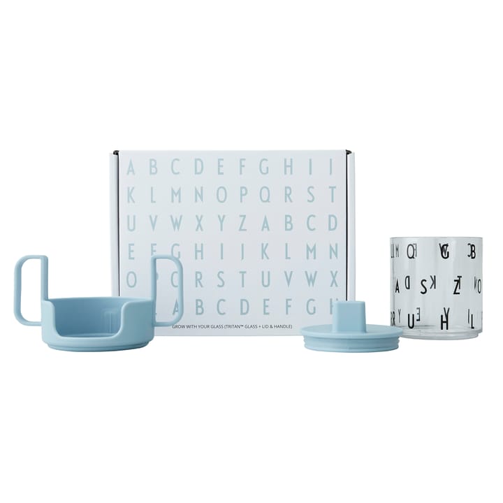 Grow with your cup -kuppi, Vaaleansininen Design Letters