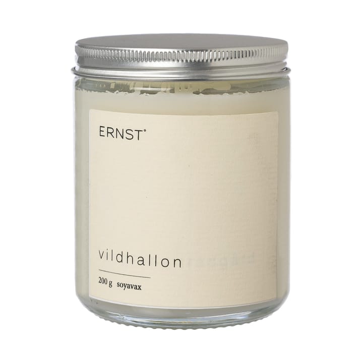 Ernst tuoksukynttilä kannella lasissa Ø7,2 cm, Villivadelma ERNST