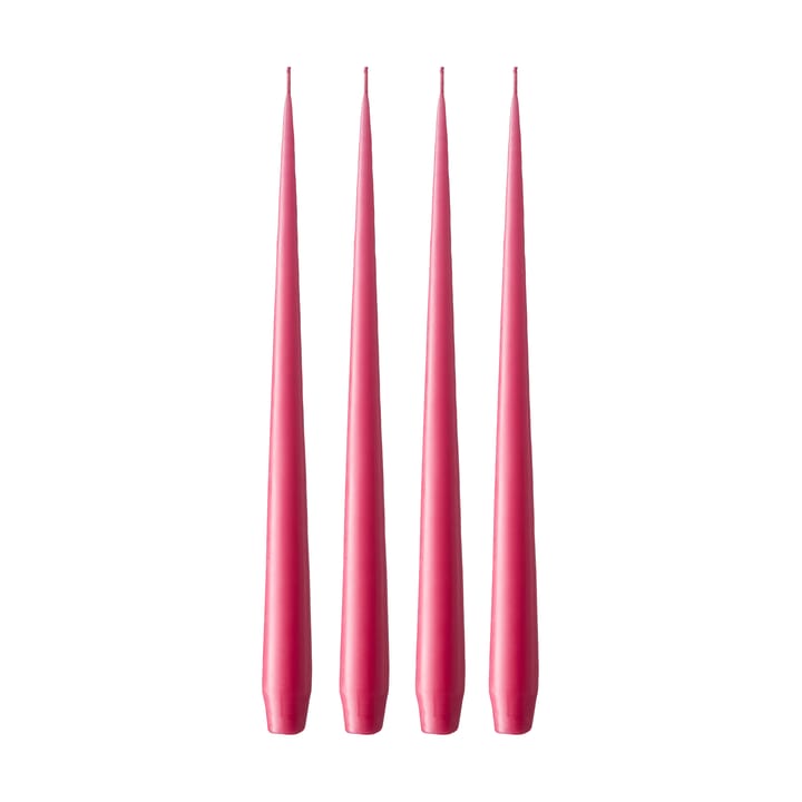 ester & erik -kynttilä 32 cm, 4-pakkaus matta, Deep pink 41/2 ester & erik