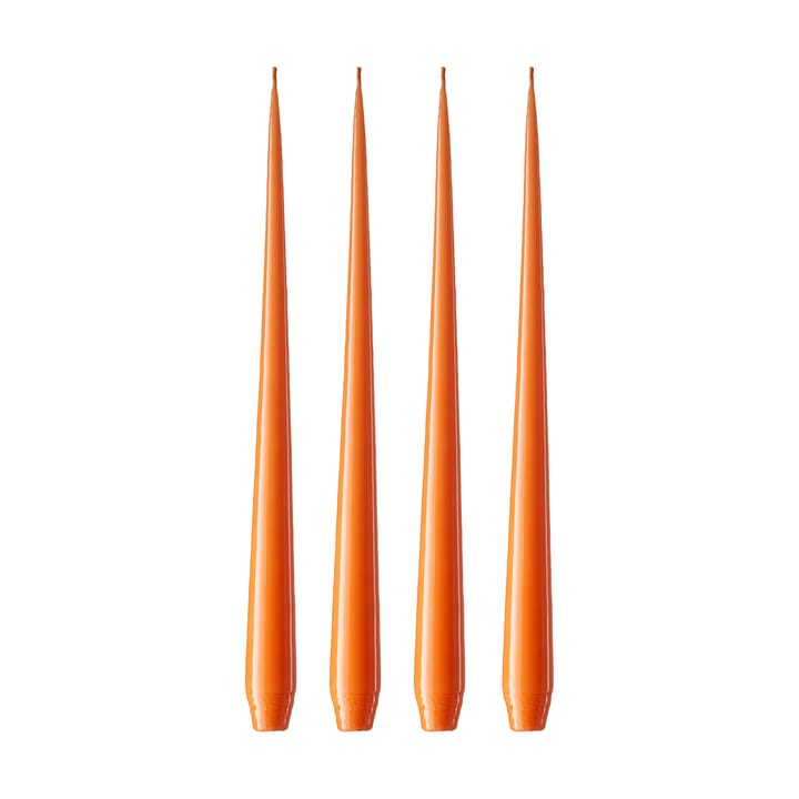 ester & erik -kynttilä 42 cm, 4-pakkaus lakattu, Mild orange 16 ester & erik