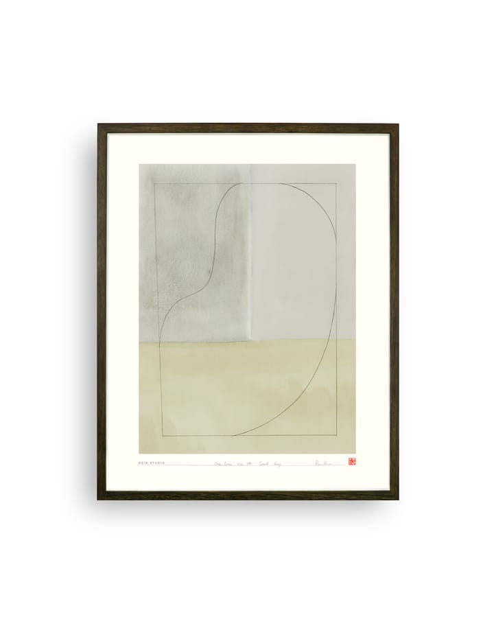 One Line -juliste 40 x 50 cm, Nro 04 Hein Studio