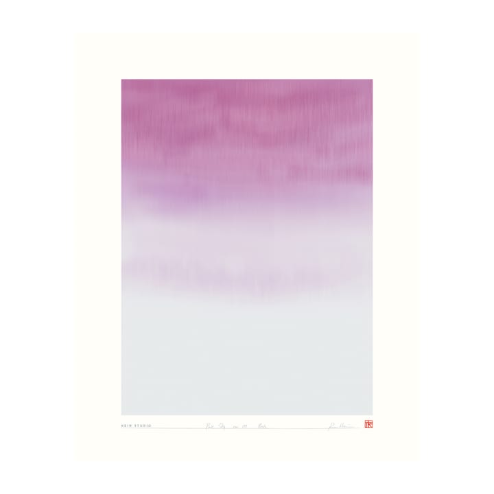 Pink Sky -juliste 40 x 50 cm, Nro 01 Hein Studio