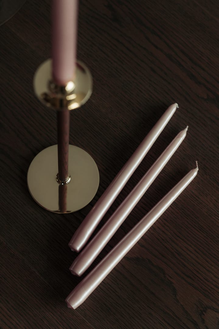 Herrgårdsljus kynttilät 30 cm 6-pakkaus, Vaaleanpunainen Helmi Hilke Collection