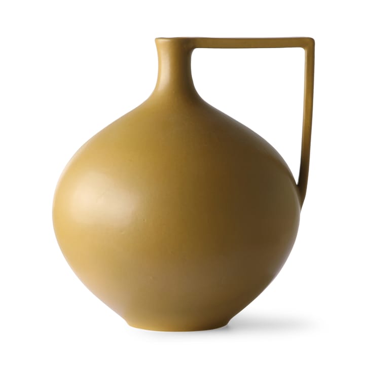 Ceramic Jar maljakko L 26,5 cm, Mustard HKliving