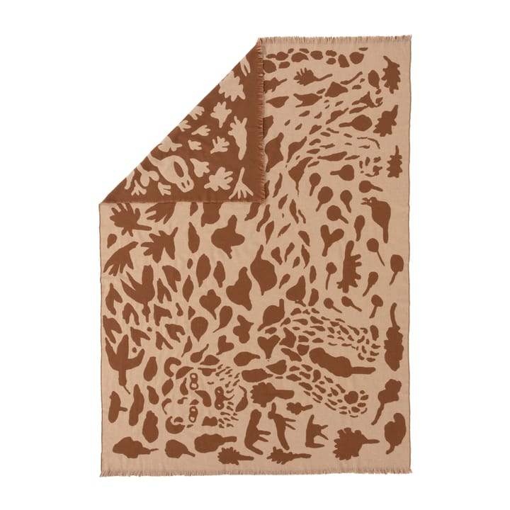 Oiva Toikka Cheetah villahuopa 130x180 cm, Ruskea Iittala