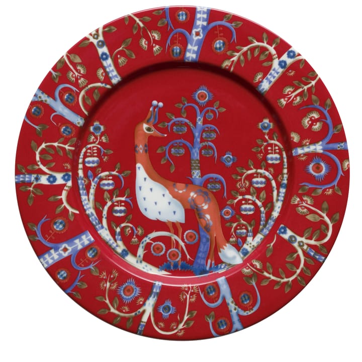 Taika lautanen 22 cm, punainen Iittala