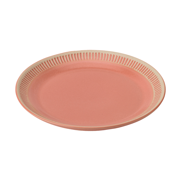 Colorit lautaset Ø27 cm, Coral Knabstrup Keramik