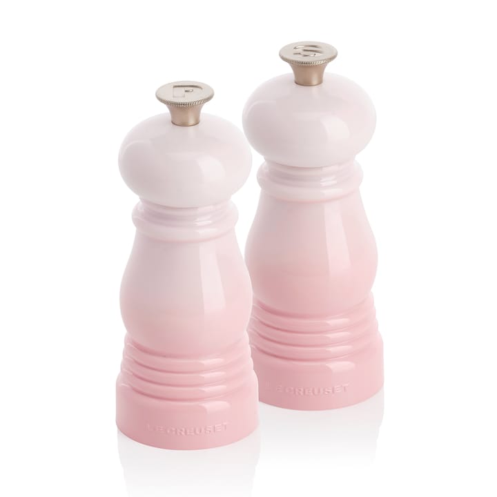 Le Creuset suola- ja pippurimyllysetti 11 cm - Shell Pink - Le Creuset