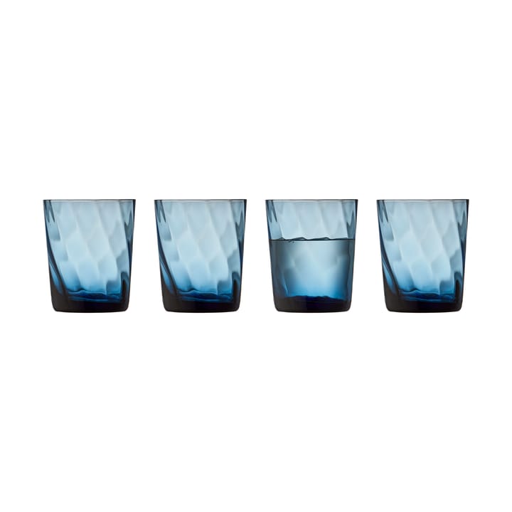Vienna vesilasi 30 cl 4-pakkaus, Blue Lyngby Glas