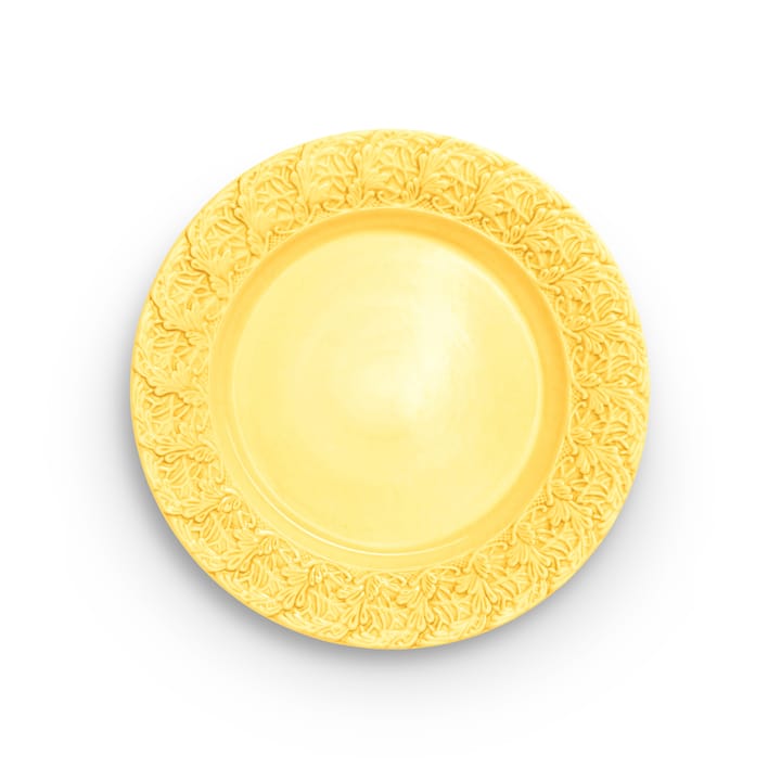 Lace-lautanen 25 cm, Keltainen Mateus