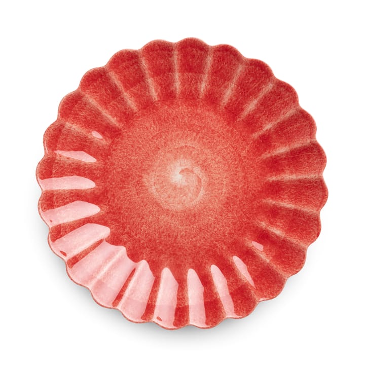 Oyster lautanen 28 cm, Punainen-Limited Edition Mateus
