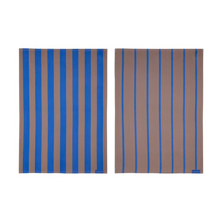 Stripes keittiöpyyhe 50x70 cm 2 kpl, Blush Mette Ditmer