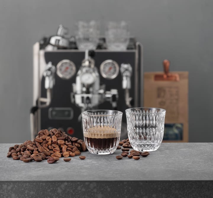 Ethno Barista Espresso -lasi 9 cl 2-pakkaus, Clear Nachtmann