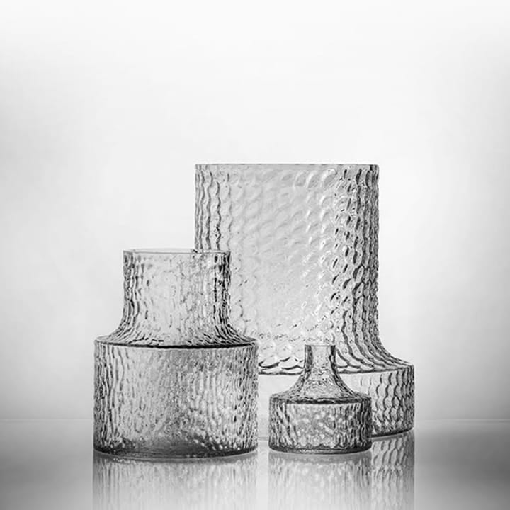 Kolonn lasimaljakko, 30 cm Skrufs Glasbruk