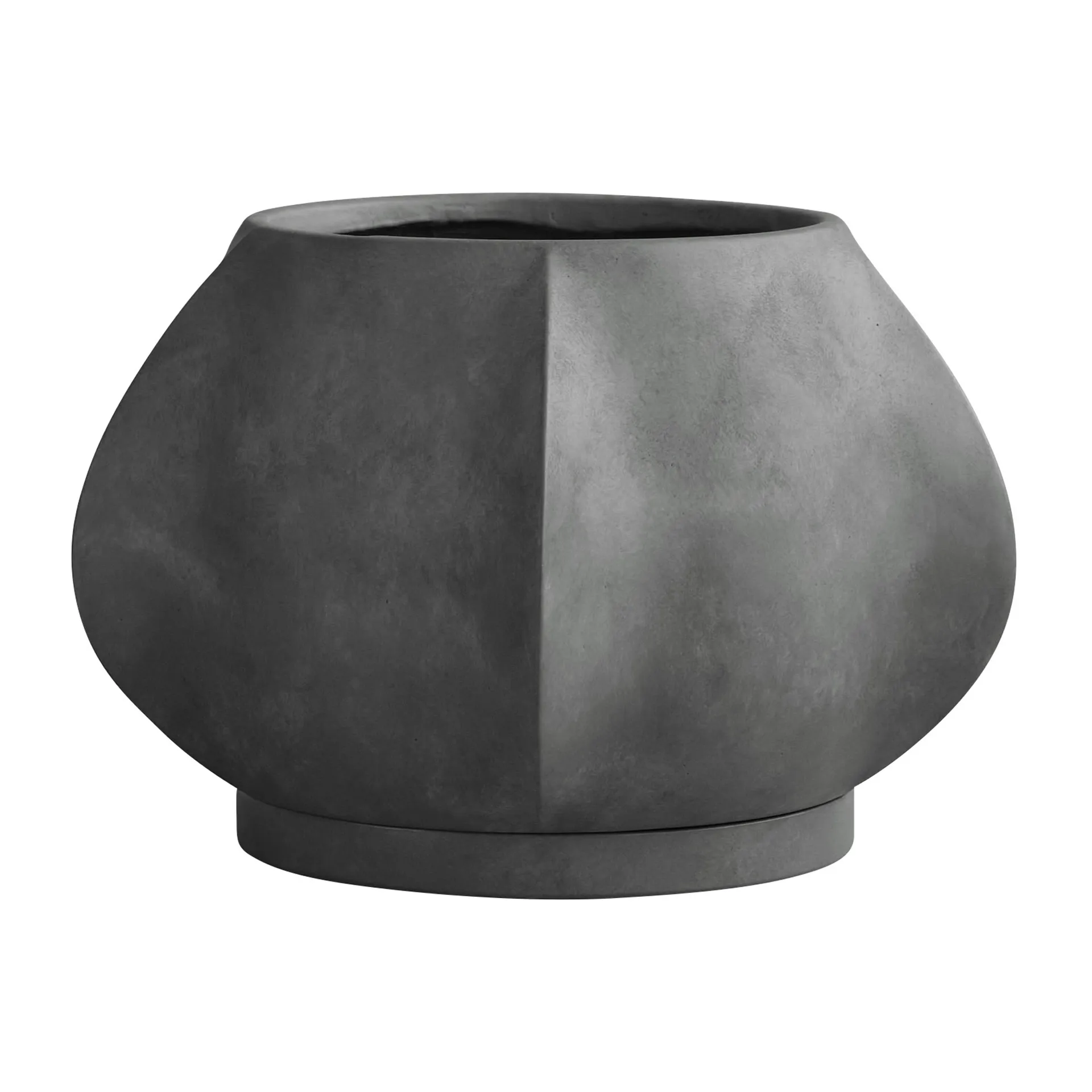Arket ruukku mini Ø 39,5 cm, Dark Grey 101 Copenhagen