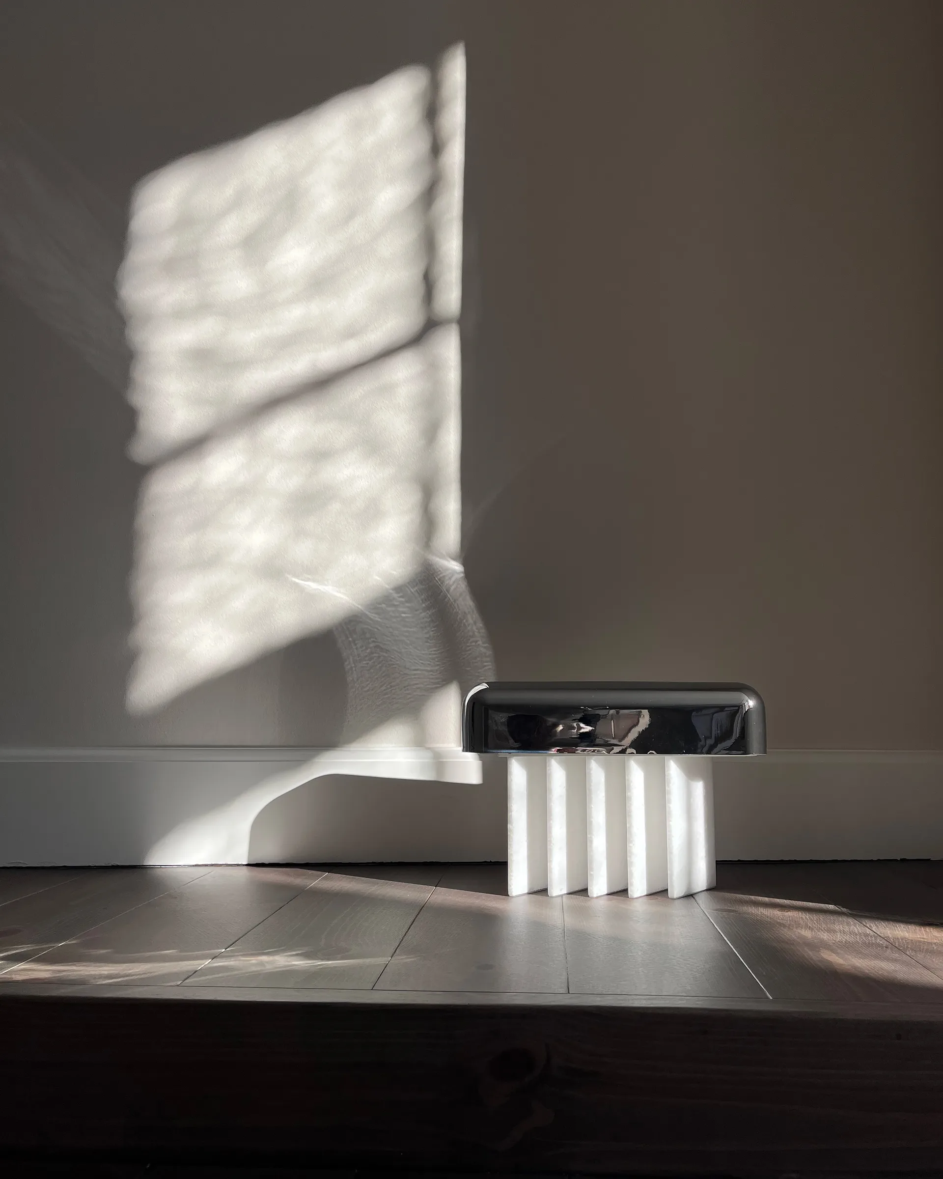 Beetle pöytävalaisin kannettava., Chrome 101 Copenhagen