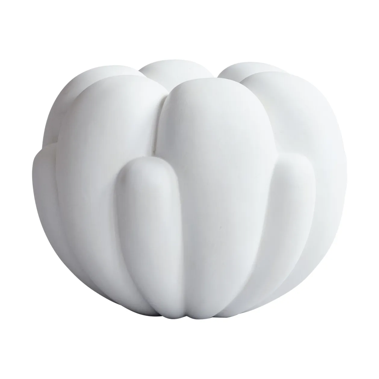 Bloom maljakko petit 22,5x24 cm, Bone white 101 Copenhagen