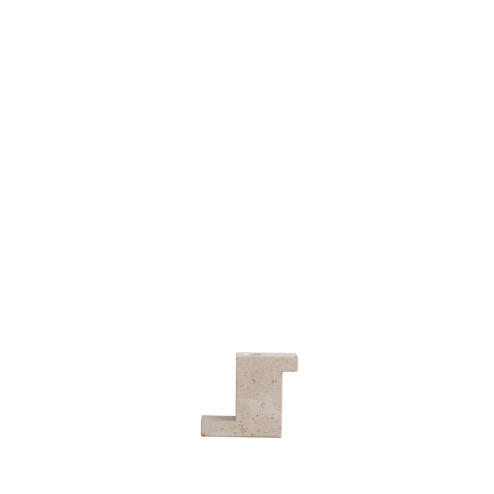 Brick kynttilänjalka kalkkikivi 10,5x12,5 cm - Kalkkikivi - 101 Copenhagen