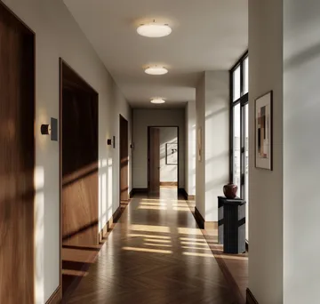 Chameleon seinälamppu - Poltettu musta - 101 Copenhagen