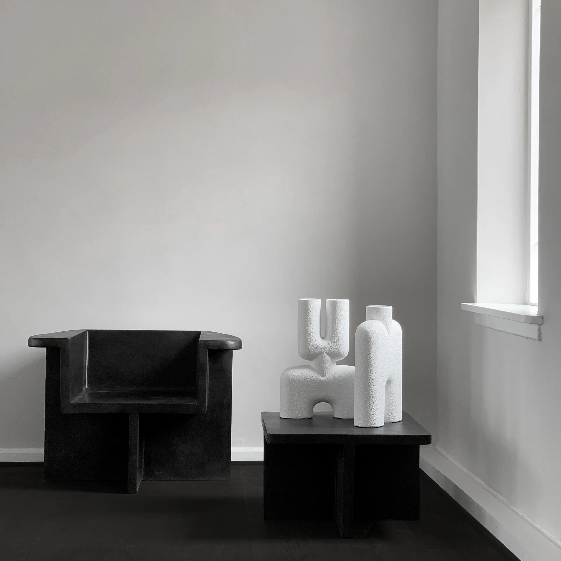 Cobra Double Medio -maljakko 34 x 47 cm, Bubble White 101 Copenhagen