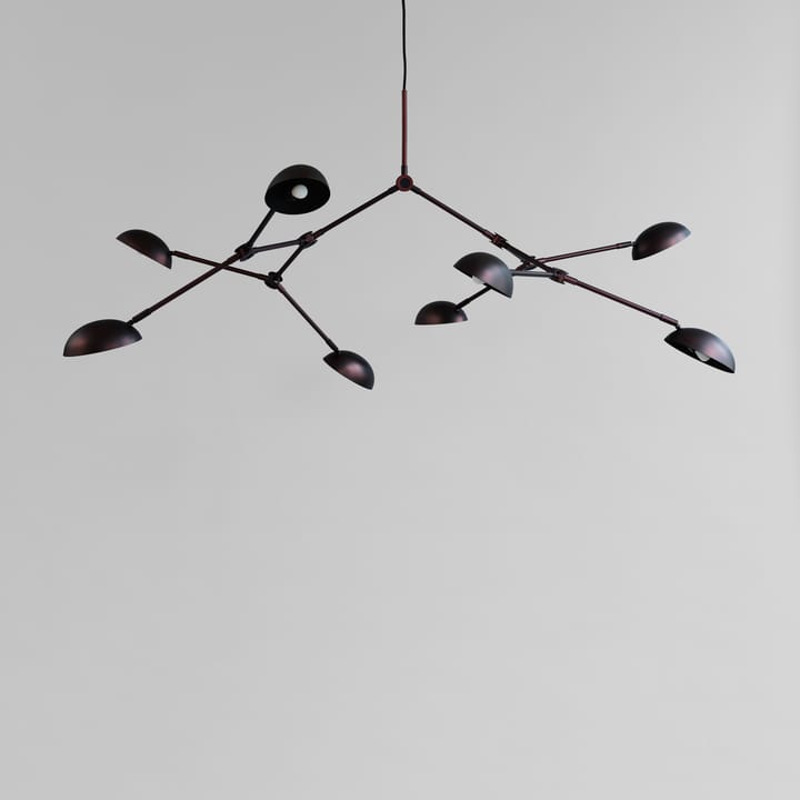 Drop Chandelier -kattokruunu, Burned black 101 Copenhagen