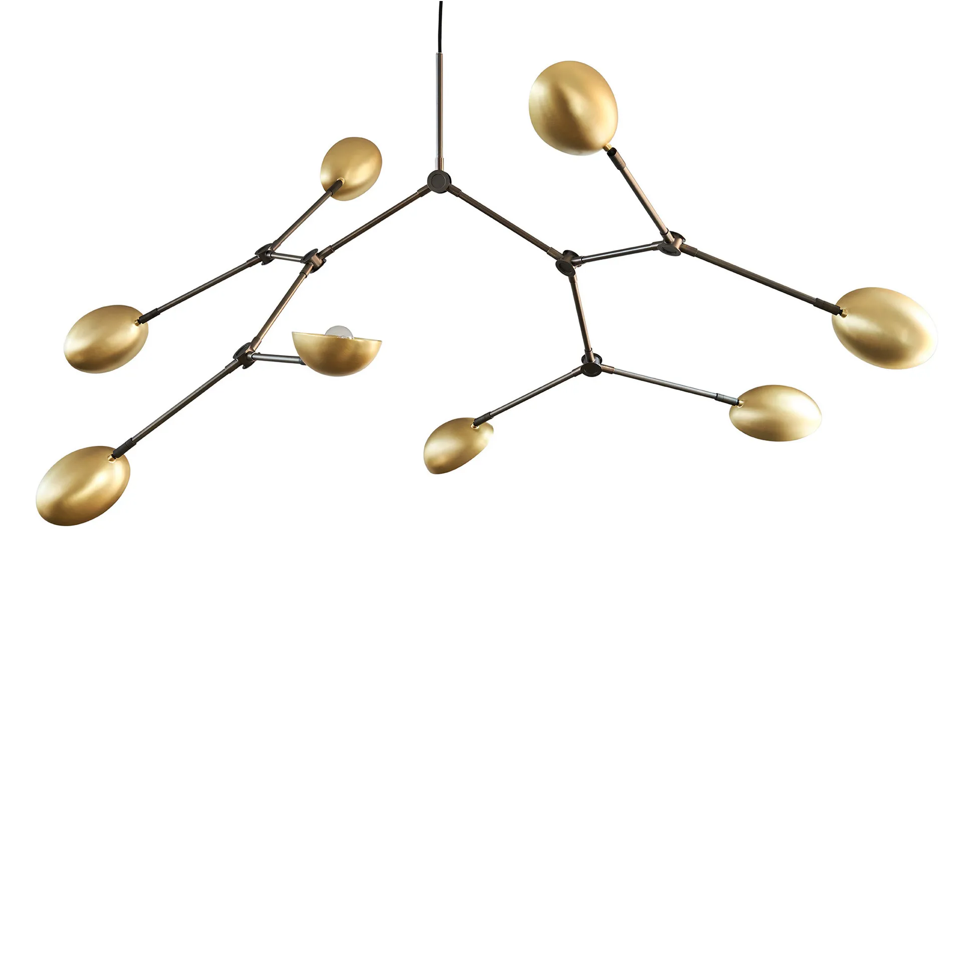 Drop Chandelier -kattokruunu, Messinki 101 Copenhagen