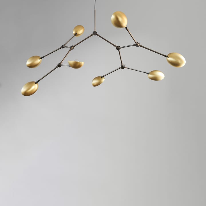 Drop Chandelier -kattokruunu, Messinki 101 Copenhagen