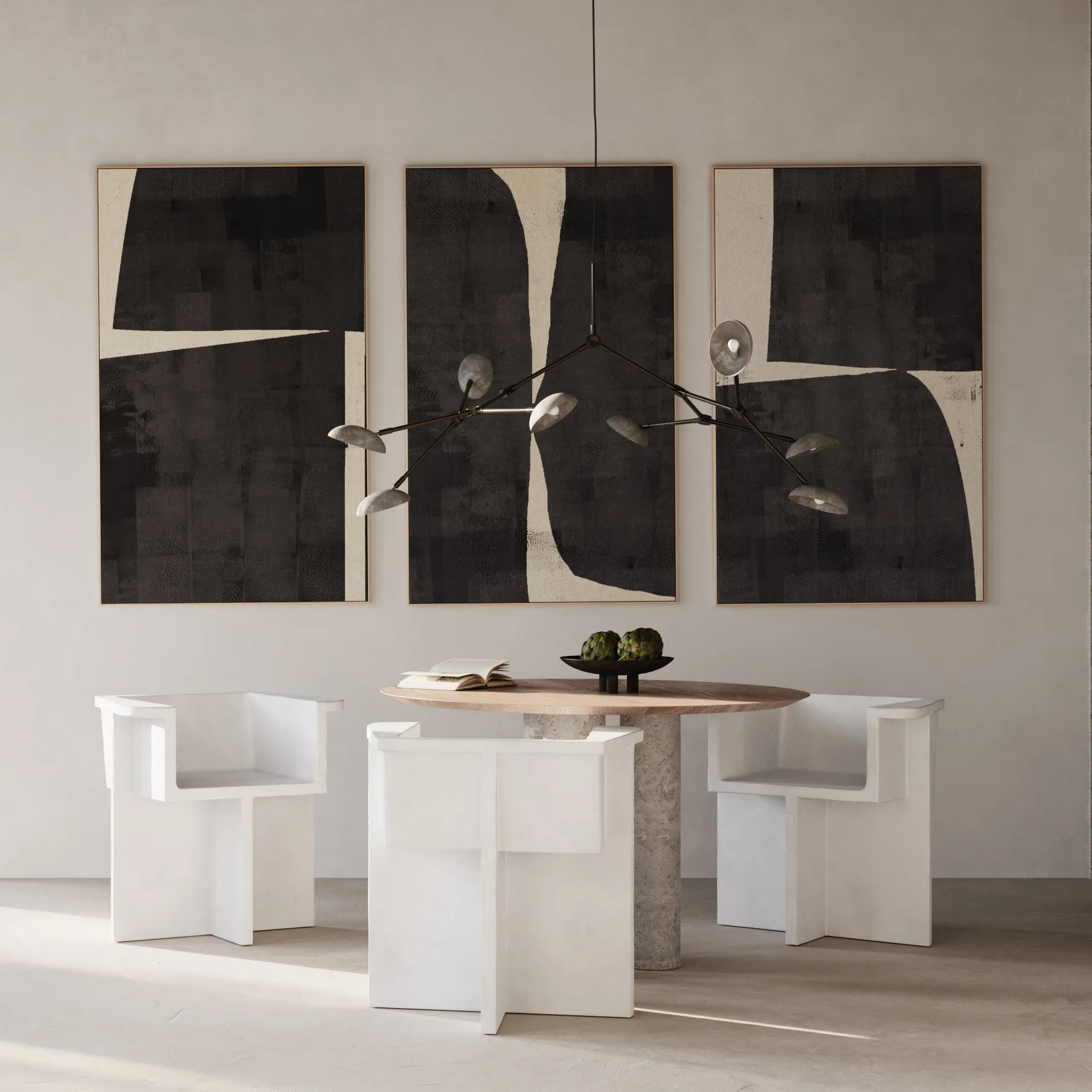 Drop Chandelier -kattokruunu, Oksidoitu 101 Copenhagen