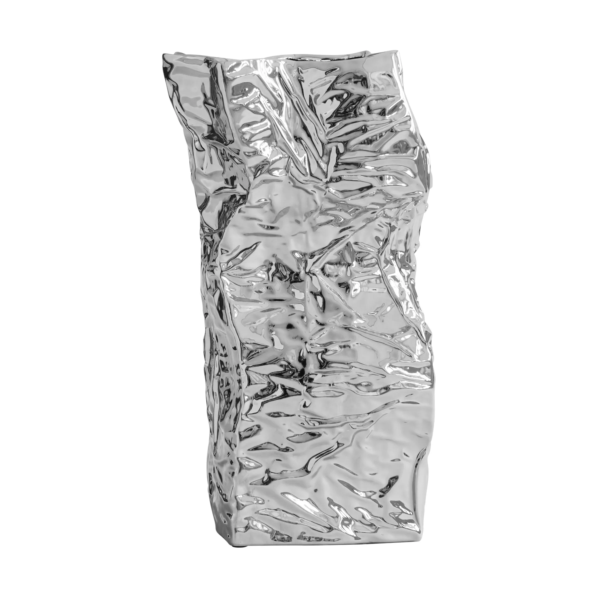 Kami maljakko big 49,5x35 cm, Chrome 101 Copenhagen