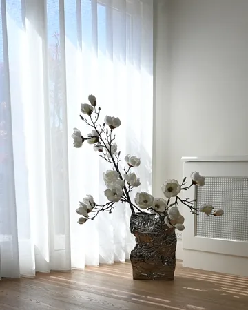 Kami maljakko big 49,5x35 cm - Chrome - 101 Copenhagen