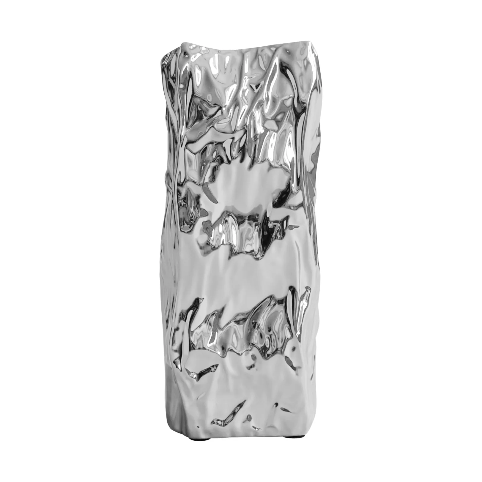 Kami maljakko medio 35x16 cm, Chrome 101 Copenhagen