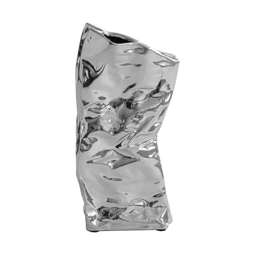 Kami maljakko mini 25x13 cm - Chrome - 101 Copenhagen