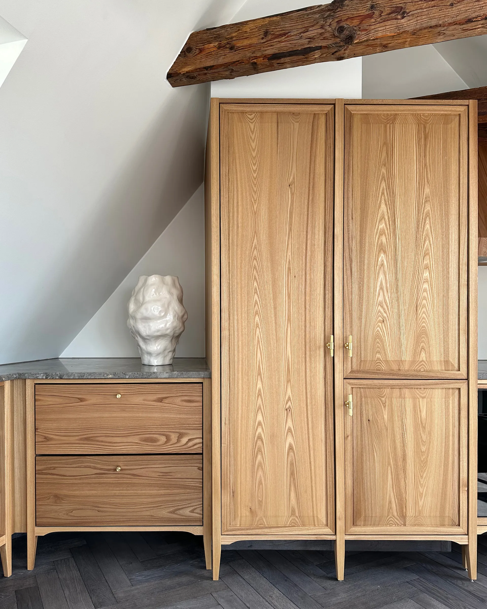 Katachi maljakko medio, Korkeakiiltoinen koivu 101 Copenhagen