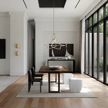 Kumo Chandelier Mini kattokruunu - Messinki - 101 Copenhagen