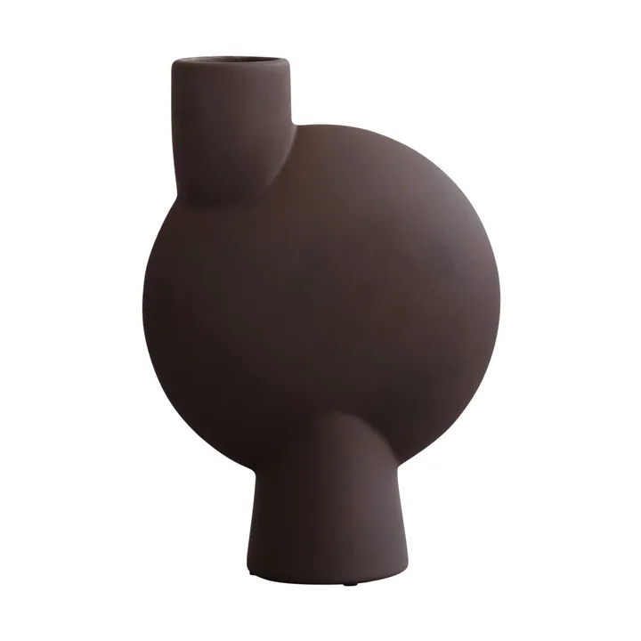 Sphere Bubl maljakko Medio - Chocolate brown - 101 Copenhagen