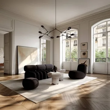 Sphere Bubl maljakko Medio - Chocolate brown - 101 Copenhagen
