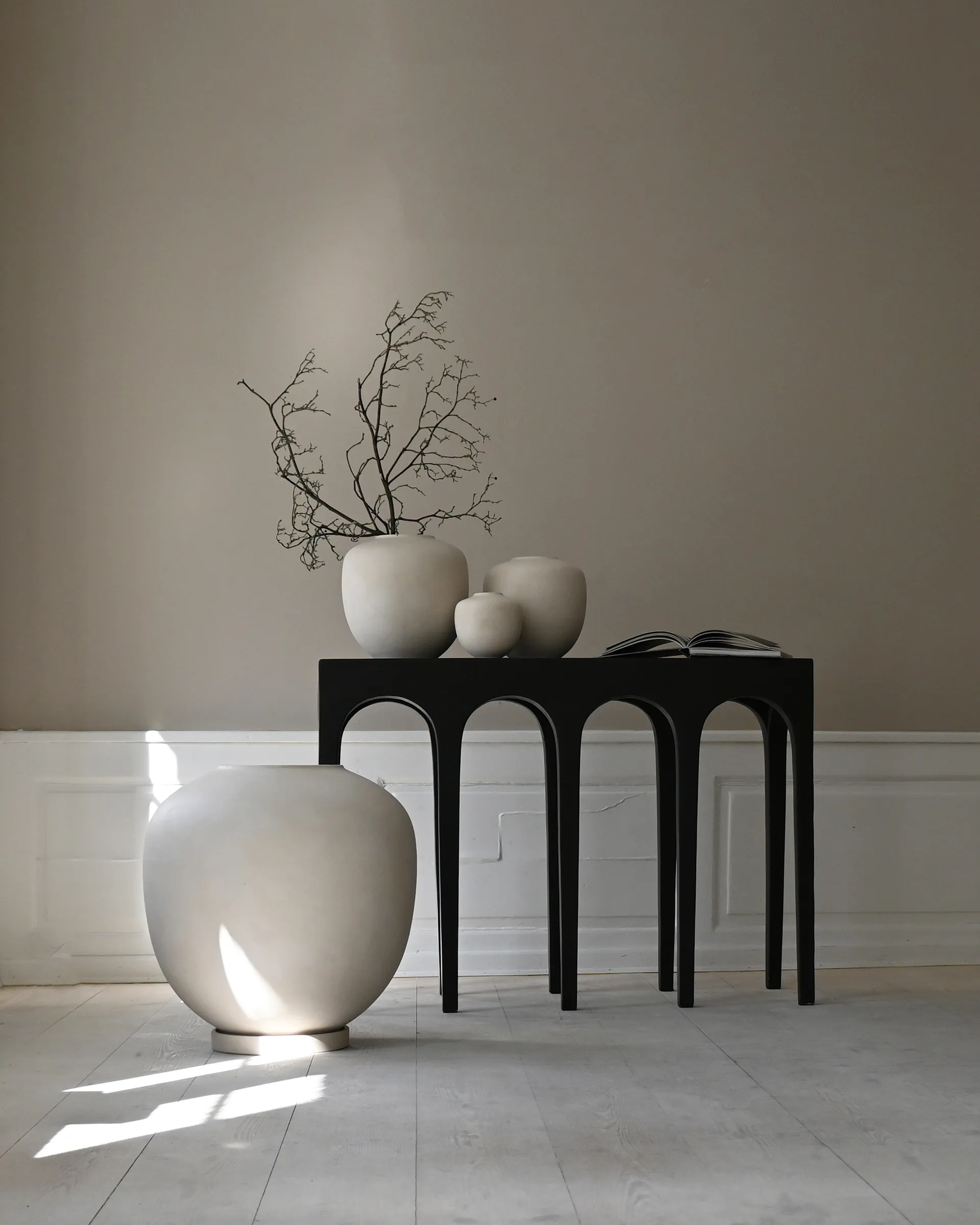 Sunao maljakko medio 30 cm., Koivu 101 Copenhagen