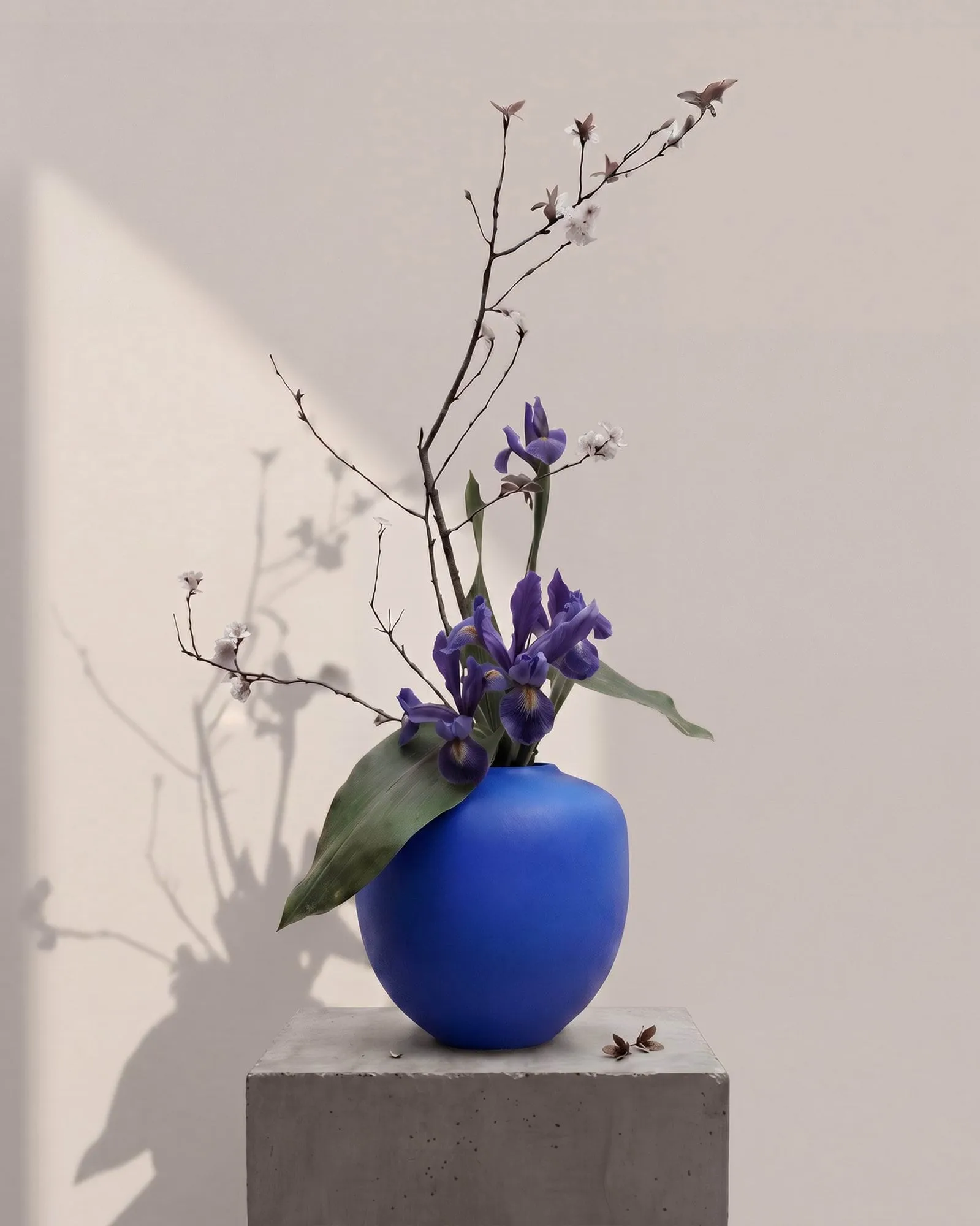 Sunao maljakko medio 30 cm, Marrakech blue 101 Copenhagen