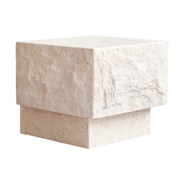 Temple sivupöytä low 42x40 cm - Chrome-limestone - 101 Copenhagen