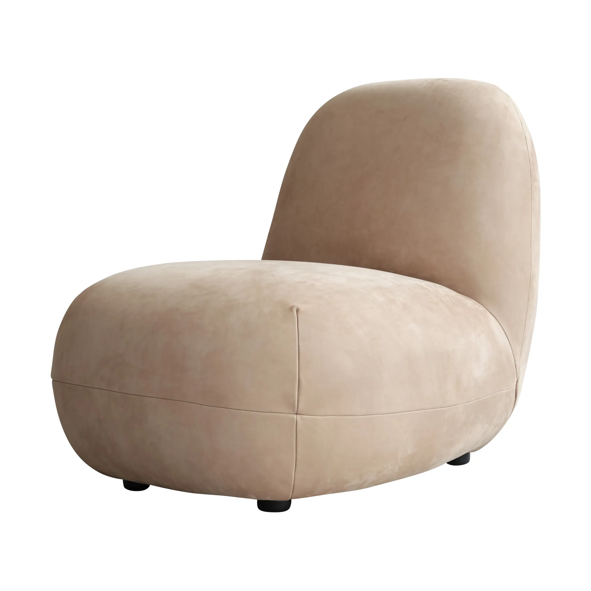 Toe Chair Flat nojatuoli 92x75 cm, Nubuck 101 Copenhagen