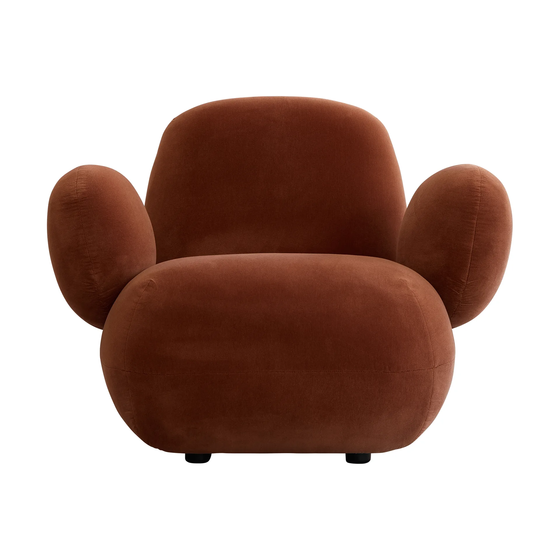 Toe Chair Flat nojatuoli 92x75 cm, ruoste 101 Copenhagen