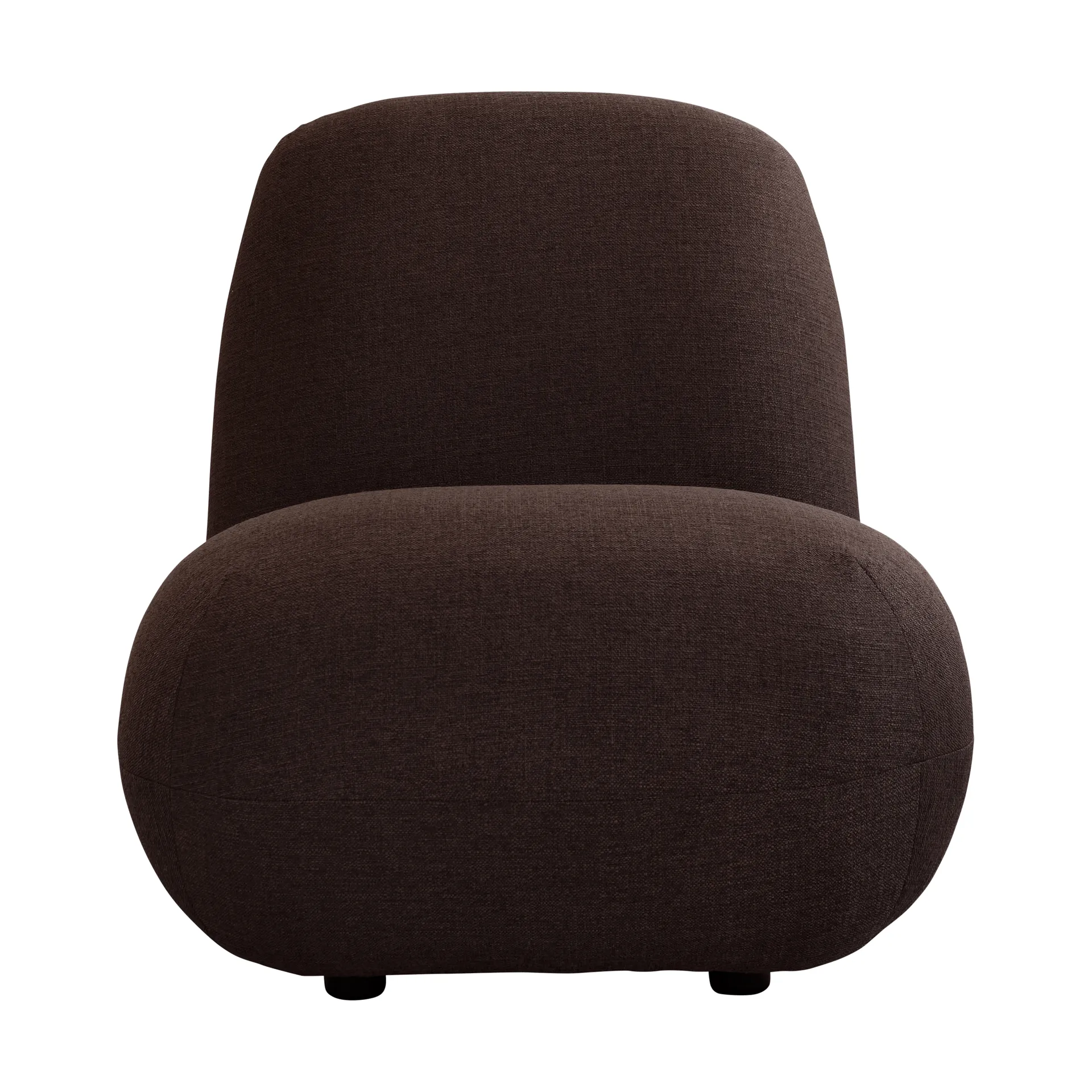 Toe Chair Flat nojatuoli 92x75 cm, Tummanruskea 101 Copenhagen