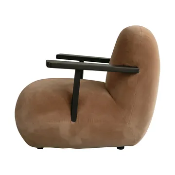 Toe chair nojatuoli käsinojilla - Coffee musta tammi-aavikko - 101 Copenhagen