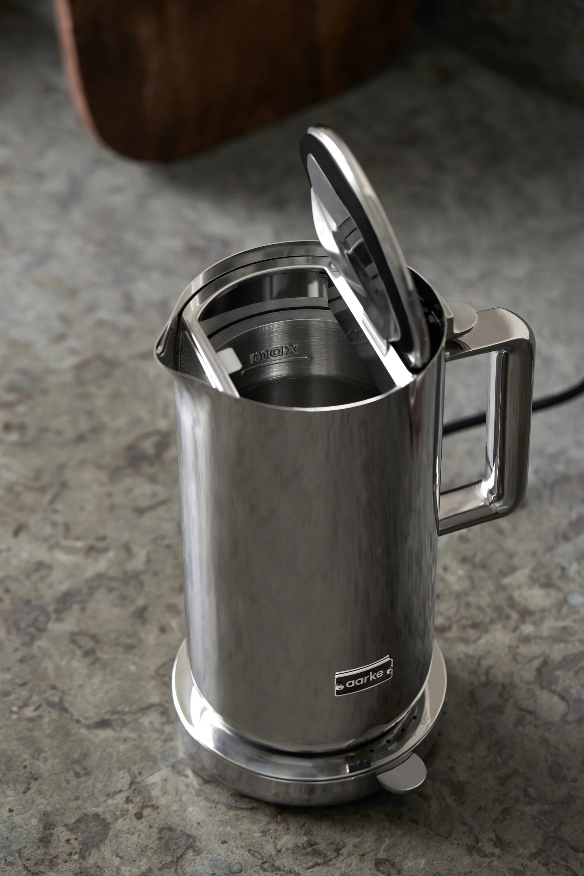 Aarke vedenkeitin 1,2 L, Teräs Aarke